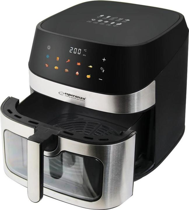 Produktbild Esperanza EKA005 Fettfreie Friteuse 8L 1600W Inox