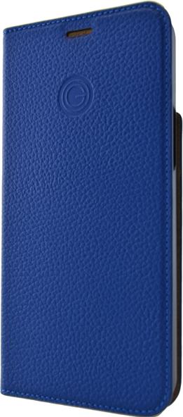 Produktbild Mike Galeli Book-Cover in Echtleder Marc true blue (Apple iPhone 12 Pro Max)