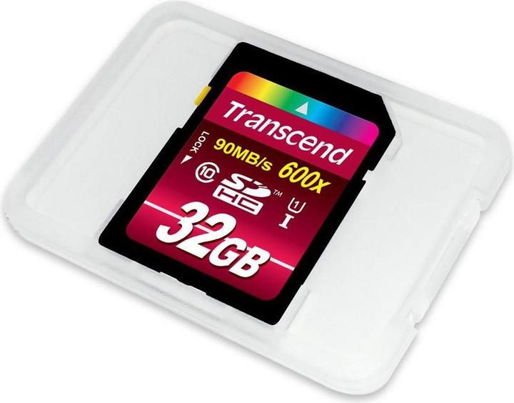 Produktbild Transcend SDHC Ultimate 600x (32 GB, SDHC, U1, UHS-I)