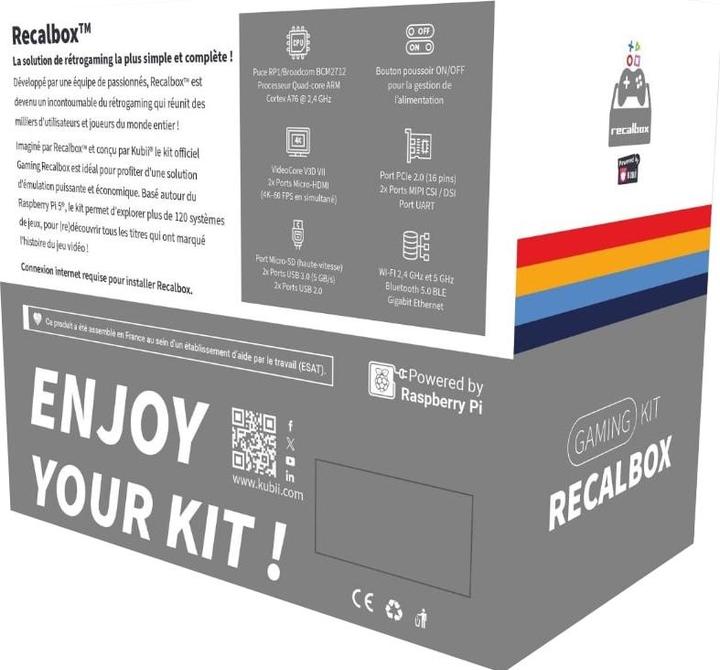 Actual product image Kubii Gaming Kit für Raspberry PI 5, KITPI5-GA-4GB