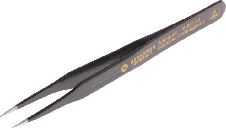 Actual product image Bernstein SMD Tweezers 2 SA-ESD Pointed 12