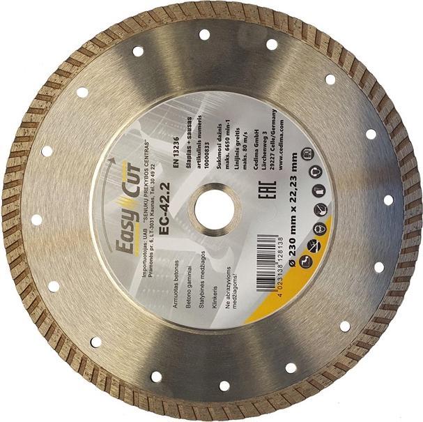 Cedima DISCO DIAMANTATO TURBO 125X2,2X22,23 MM