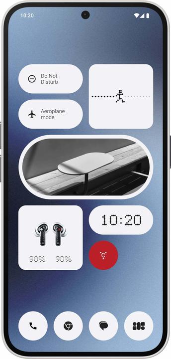 Image du produit Nothing Phone (2a) (256 Go, Blanc, 6.70", Double SIM, 50 Mpx, 5G)