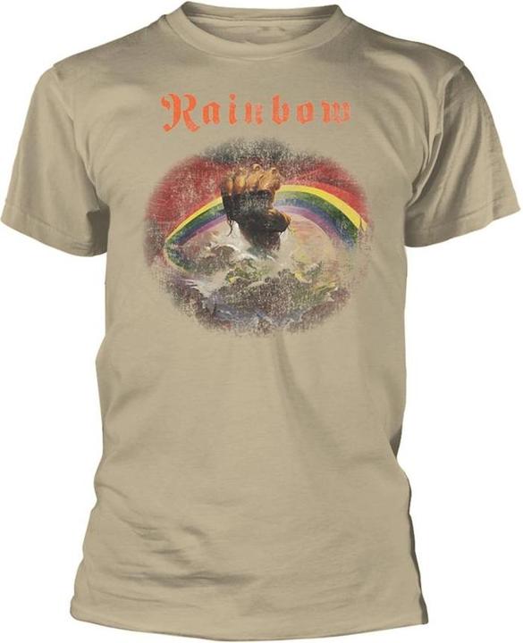 Rainbow Adult Rising Distressed Regular TShirt (M)