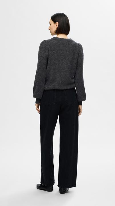 Produktbild Selected Femme Structured Fit Strickpullover (L)
