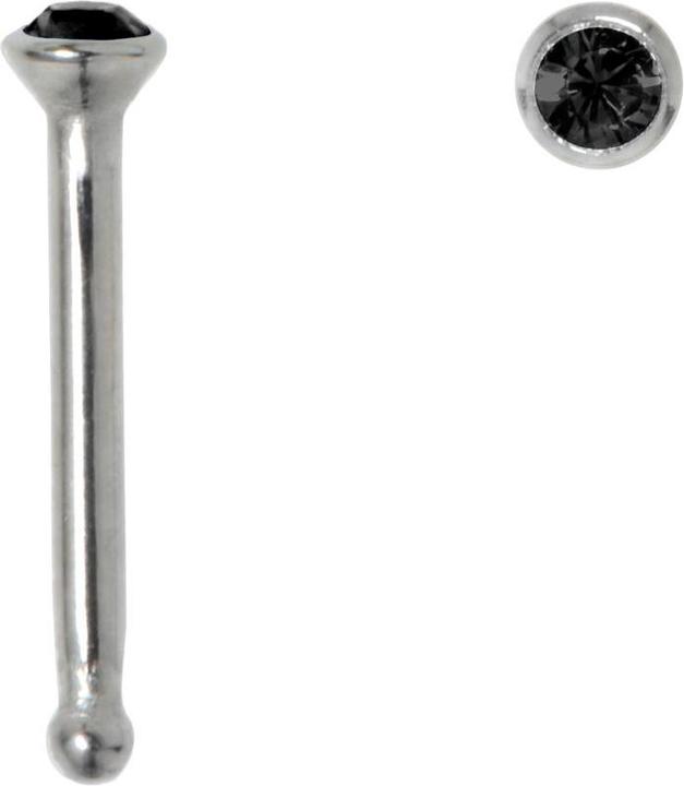 Bijouteria Nasenpiercing (Edelstahl, Kristall)