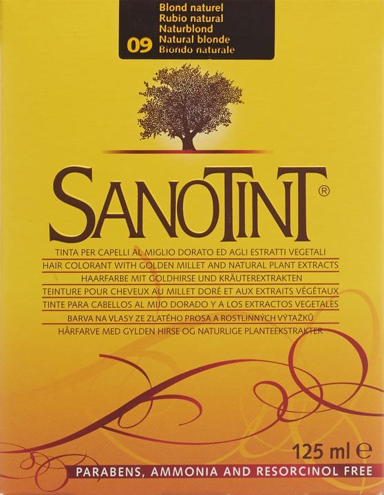 Actual product image Sanotint Hair colour 09 natural blonde (Natural blonde)