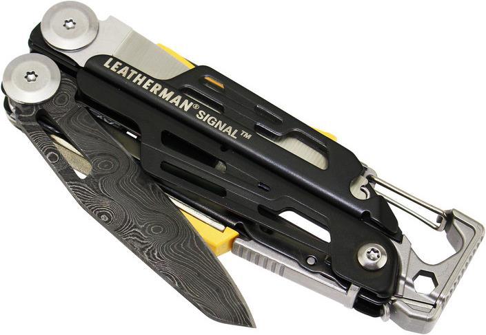 Actual product image Leatherman Signal Samurai Edition Damascus (19 Functions)
