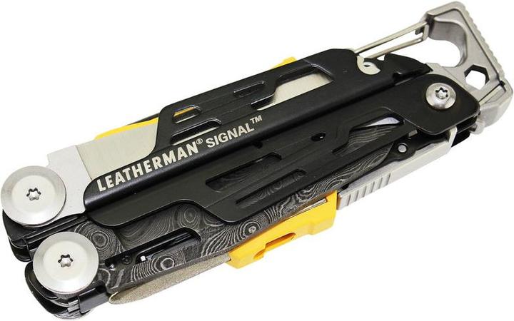 Actual product image Leatherman Signal Samurai Edition Damascus (19 Functions)