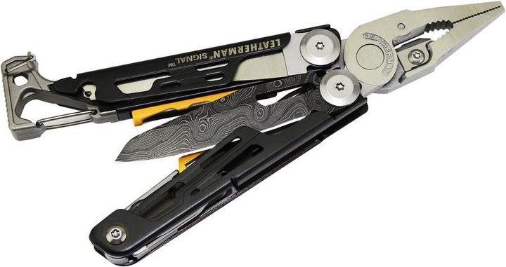 Actual product image Leatherman Signal Samurai Edition Damascus (19 Functions)