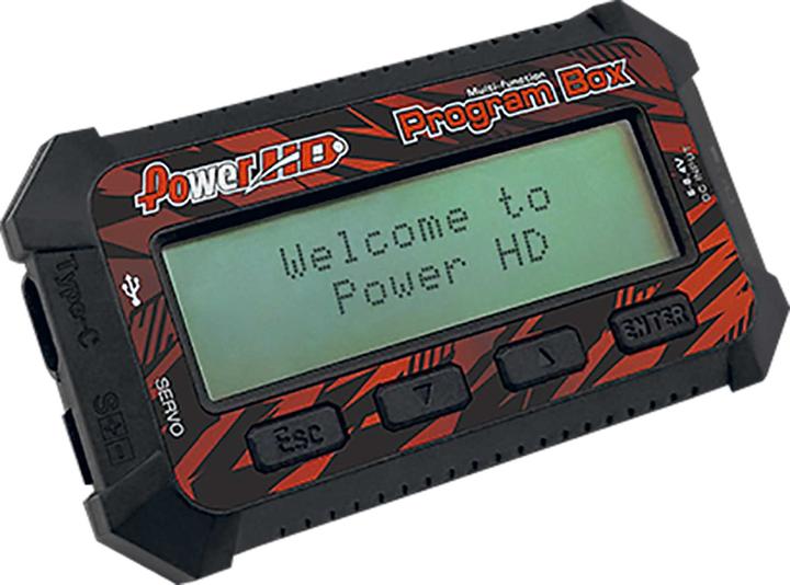 Actual product image PowerHD Programming box for servos