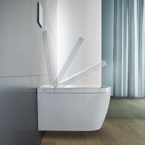 Image du produit Duravit Kit WC douche Starck f Lite cuvette sans rebord blanc 650001012004310