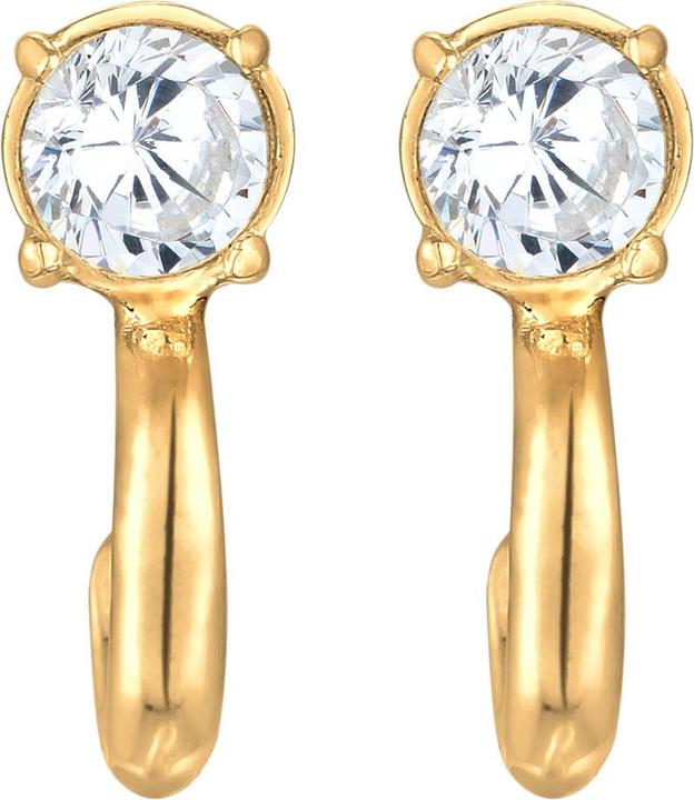 Image du produit Elli Boucles d'oreilles Créoles Zirconia Argent 925 (Argent sterling 925, Zircone)