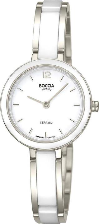 Boccia 3333-01 Damenuhr Ceramic Titanium 29mm 5ATM (Analoguhr, 29 mm)