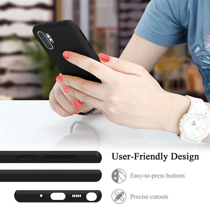 Produktbild Cadorabo TPU Liquid Silicone Case Cover (Samsung Galaxy Note 10 Plus, Samsung Galaxy Note 10 Pro)