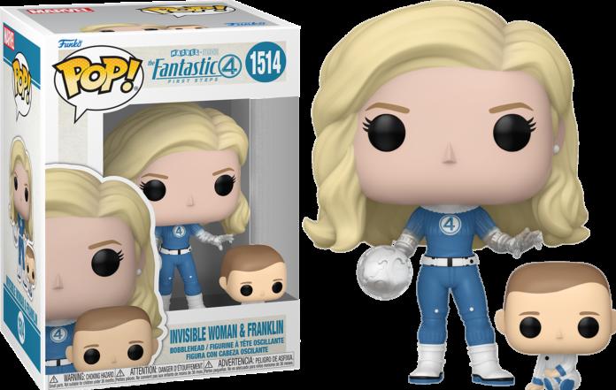 Produktbild Funko POP! Fantastici 4 2025: Invisible Woman w/Buddy