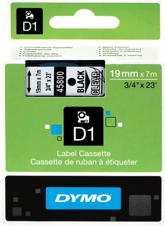 Produktbild Dymo S0720820 Standardband (1.90 cm, Transparent)