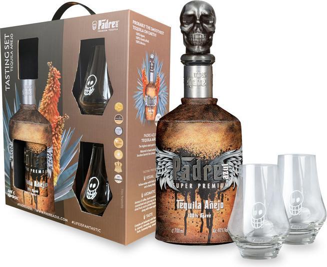 Padre Azul Tequila Añejo Tasting Set (1 x 70 cl)
