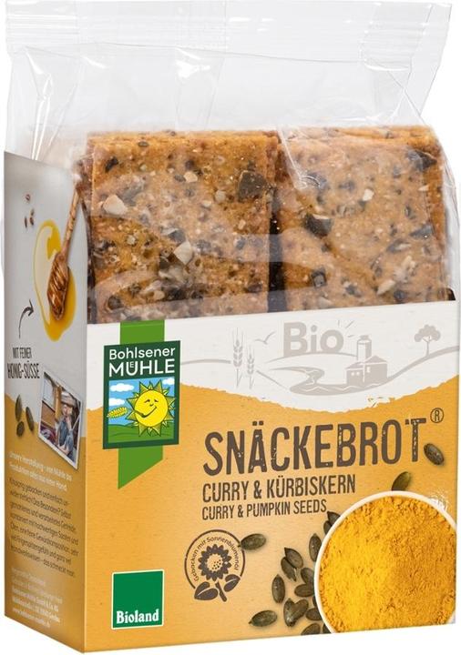 Bohlsener Mühle Snäckebrot Curry & Kürbiskern (200 g)