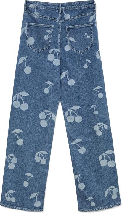 Actual product image Vero Moda VMTESSA Hohe Taille Weiter Beinschnitt Jeans Weit geschnitten (W28/L32)