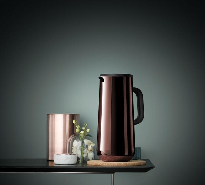 Produktbild WMF Thermoskanne Isolierkanne 1,0l Impulse Tee Kaffee Trinkflasche Edelstahl (1 l)