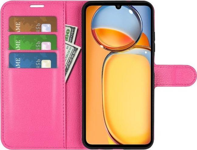 Immagine prodotto MU Classic Serie di copertine per libri in pelle Litchi (Xiaomi Poco C65, Xiaomi Redmi 13C)