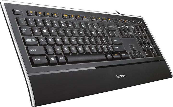 Actual product image Logitech Illuminated Keyboard K740 (US, Cable)