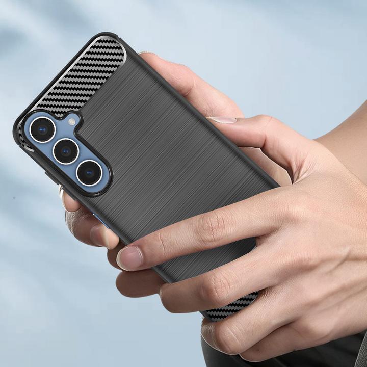 Actual product image Avizar Classic Carb Mobile Phone Case Series (Samsung Galaxy A15)