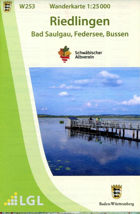 Produktbild W253 Wanderkarte 1:25 000 Riedlingen