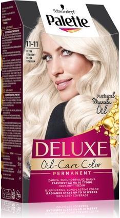 Palette Deluxe Oil-Care Permanent Coloring Hair Dye with 11-11ond Ultra Titanium M