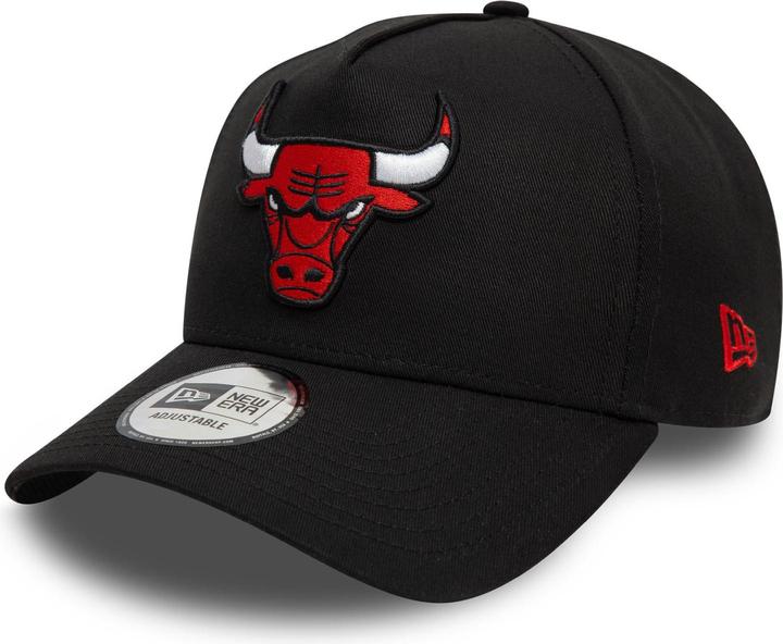 New Era E-Frame Snapback Cap - SIDEPATCH Chicago Bulls (One Size)