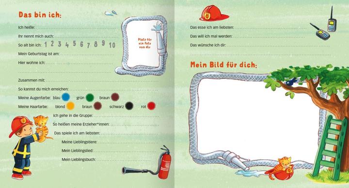 Produktbild Magni Meine Kindergarten-Freunde (Im Einsatz): Freundebuch für Jungen und Mädchen ab 3 Jahren (Deutsch, Sabine Kraushaar, 2021)