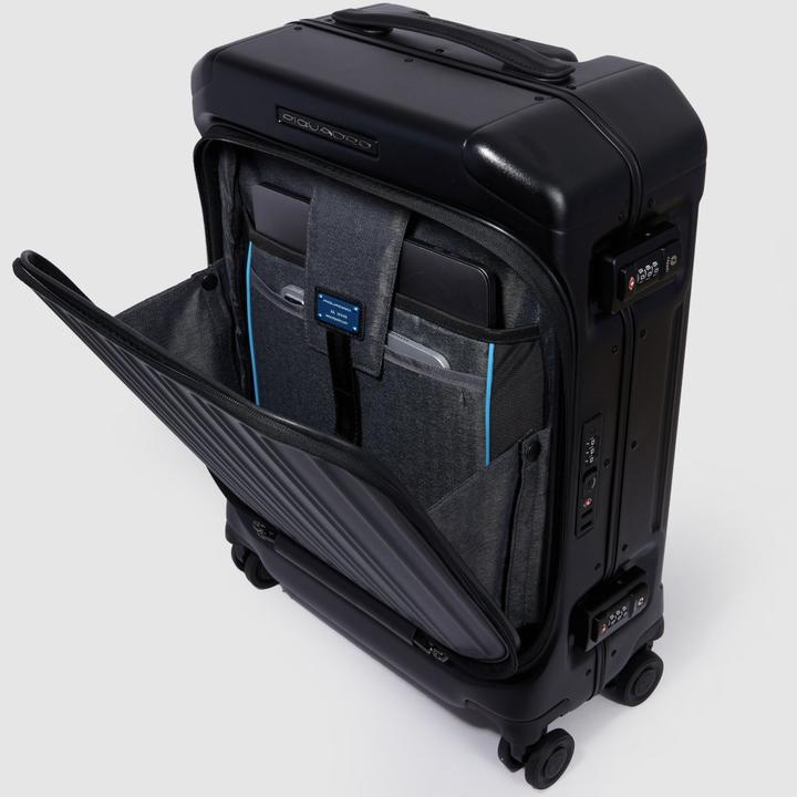 Immagine prodotto Piquadro PQ-Light - Trolley per bagaglio a mano con scomparto anteriore per laptop/tablet (37 l, Bagaglio a mano (fino a 50 litri))