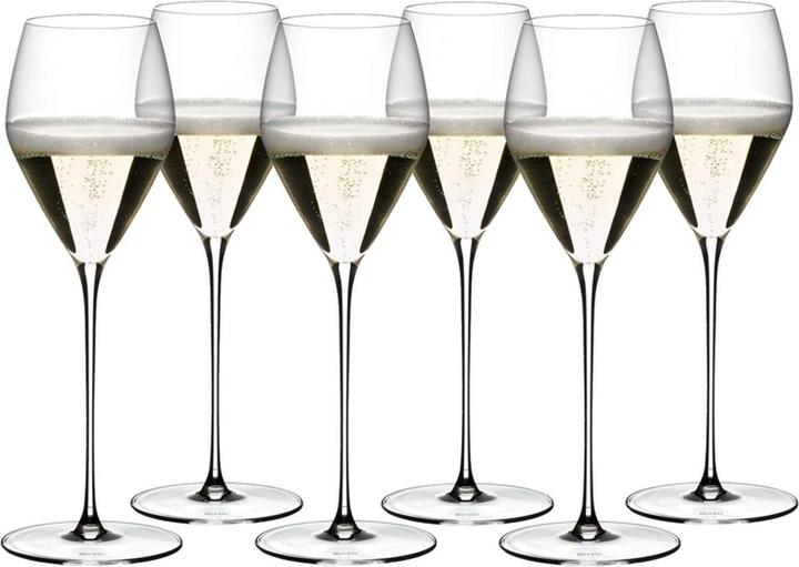 Riedel Veloce Champagner Weingläser (32.70 cl, 6 Gläser, Sektgläser)