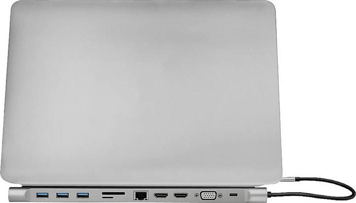 Actual product image LogiLink UA0373 (USB-C, 11 Ports)