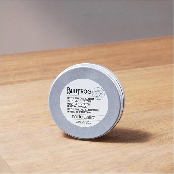 Image du produit Bullfrog Pommade haute définition glossy (Pâte capillaire, Pommade capillaire, 100 ml)