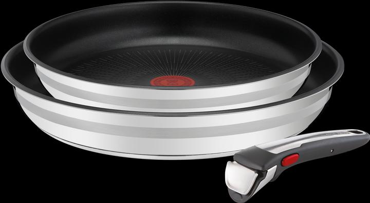 Tefal Jamie Oliver Ingenio G6 (28 cm, Frying pan, Stainless steel)