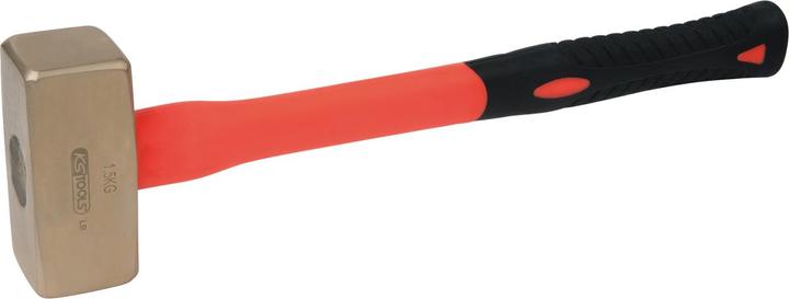 KS Tools BRONZEplus Fäustel, Stielart Fiberglas, 10000 g (10000 g)