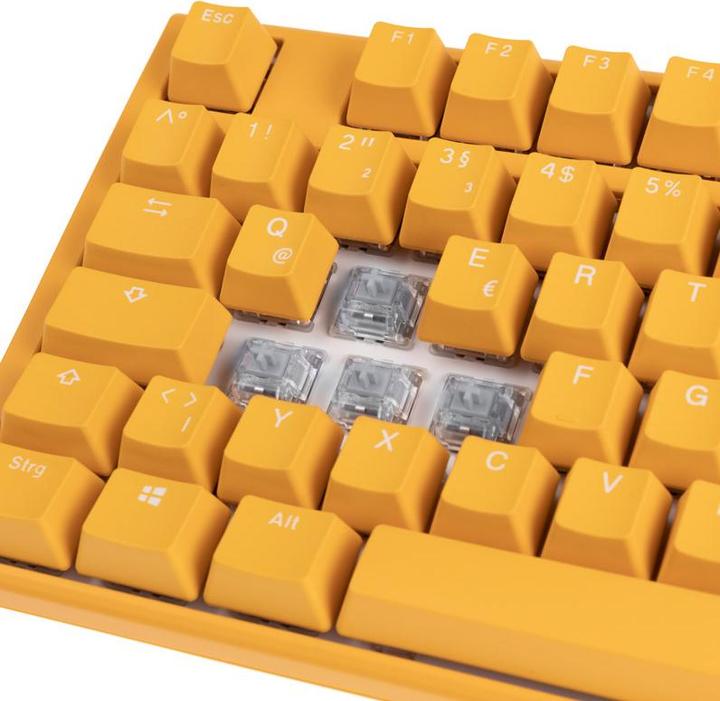 Image du produit Ducky Clavier de jeu One 3 jaune TKL, LED RGB - MX Speed Silver (DE, Filaire)