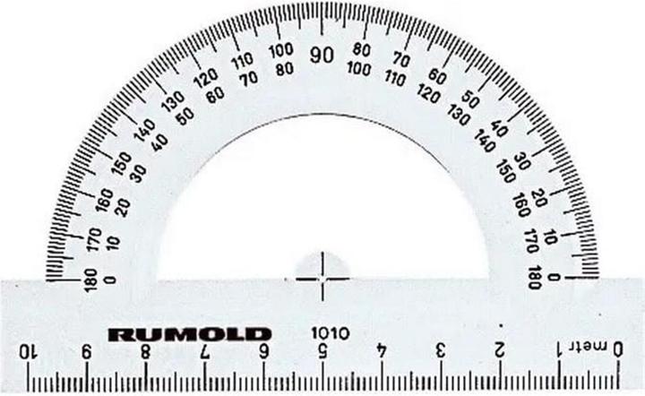 Image du produit Rumold Rapporteur scolaire 10cm 1010 180 (10 cm)