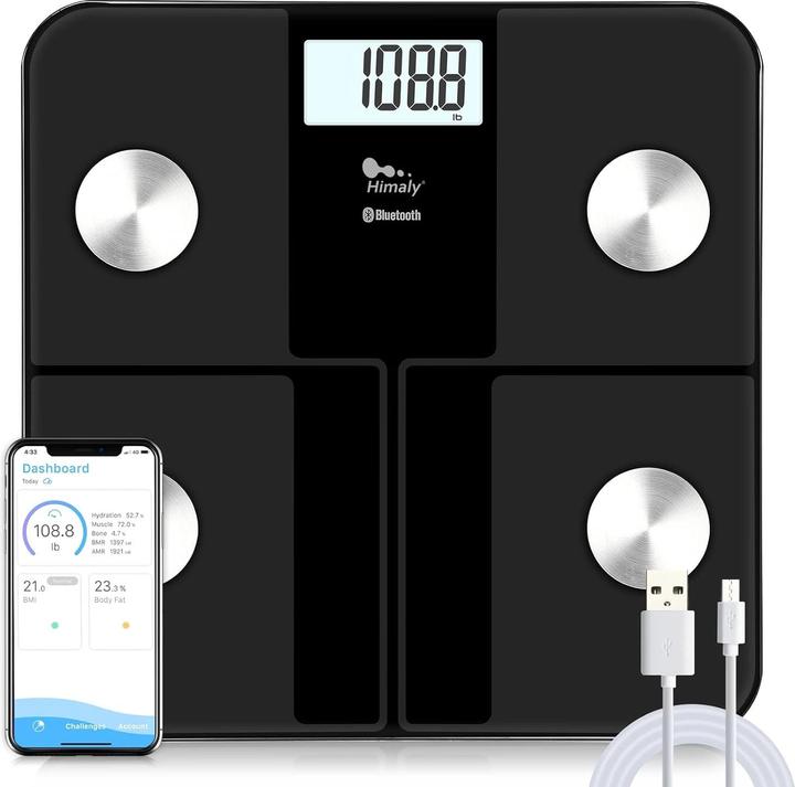 Immagine prodotto Himaly Körperfettwaage (180 kg)