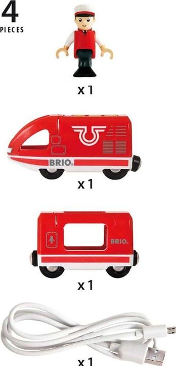 Image du produit Brio Train de passagers à batterie