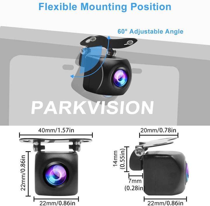 Actual product image Parkvision Rear View Camera PJ-180SW