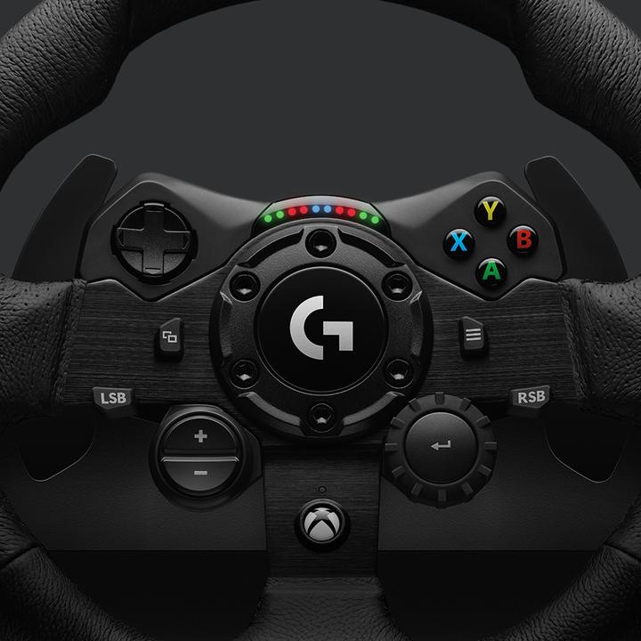 Actual product image Logitech G G923 Trueforce for PC and Xbox (PC, Xbox One X, Xbox Series X, Xbox One S, Xbox Series S)
