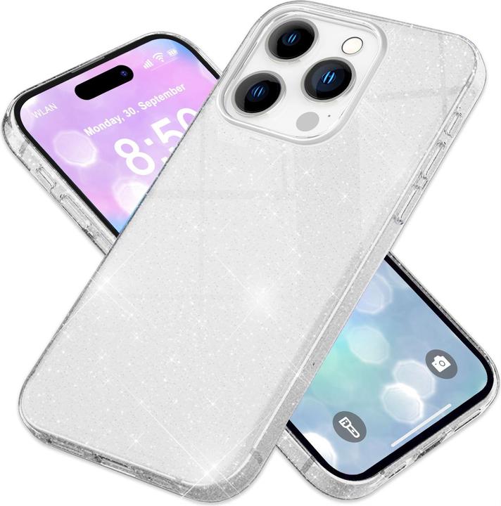 Immagine prodotto Nalia Copertina ibrida glitterata (Apple iPhone 16 Pro)