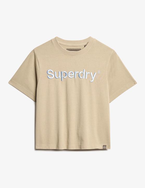 Actual product image Superdry Emb Core Logo Boxy Loose Tee (10)