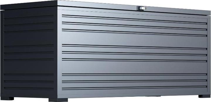 Produktbild Ventaris Gartenbox abschliessbar | 201 x 79 x 83 cm | 1318 Liter | Anthrazit