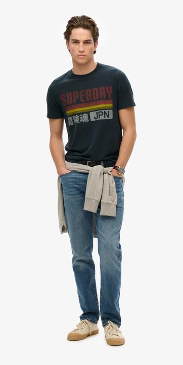 Actual product image Superdry Japan Stripe Relaxed Tee (S)