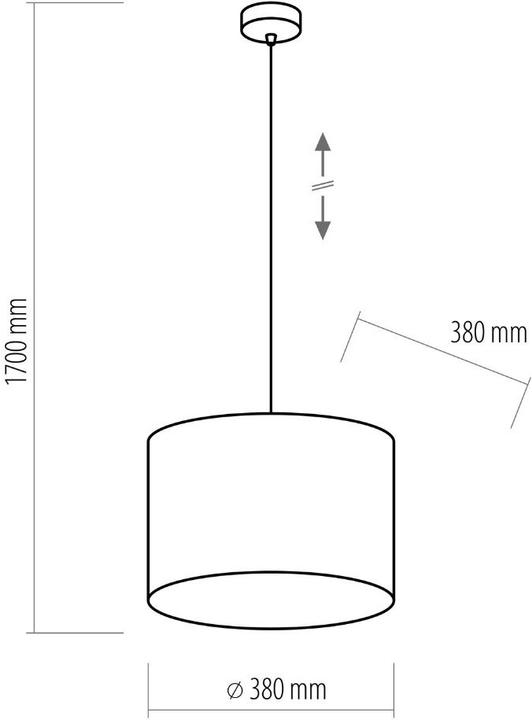 Actual product image famlights Noemi (E27)