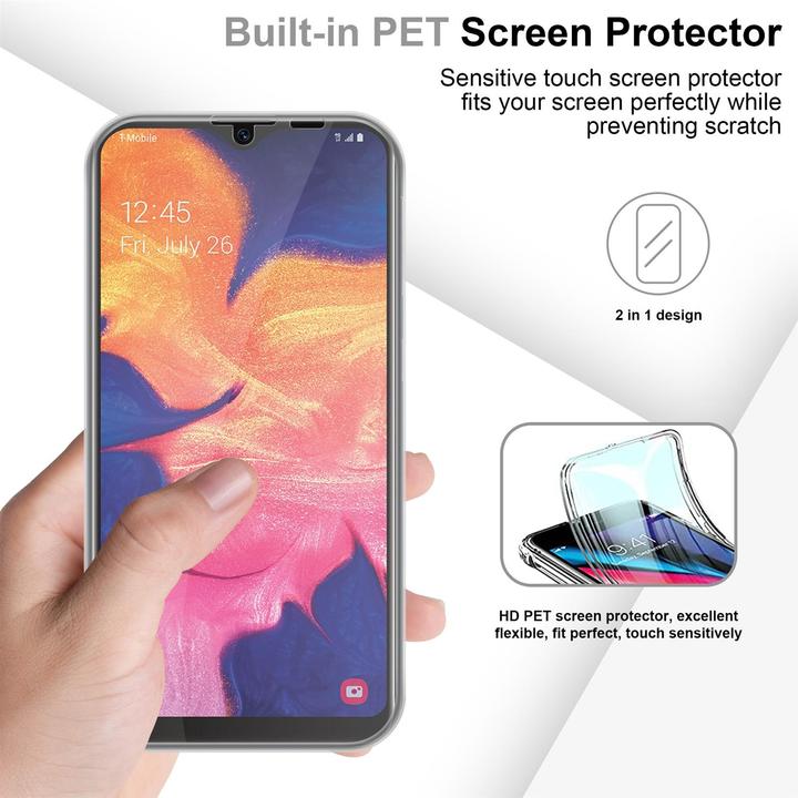 Actual product image Cadorabo TPU 360 Degree Case Cover (Samsung Galaxy A20e, Samsung Galaxy A10e)